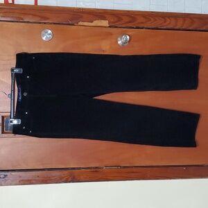Gloria Vanderbilt Perfect Fit Priscilla black Corduroy Pants. Size 12.